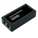 Extendeur PoE Gigabit 2 Ports, Répéteur PoE Intérieur 1 en 2 Sorties